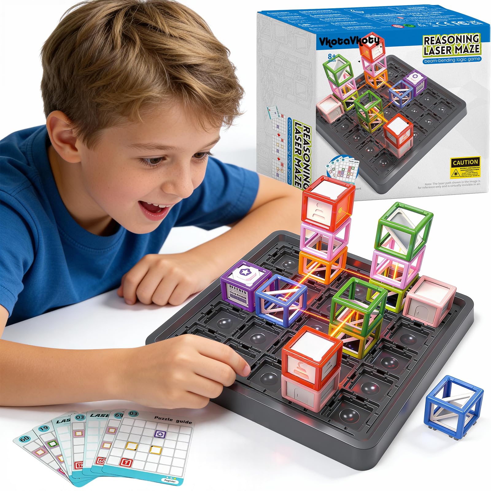 Amazon.com: VkotaVkoty 2026 New Laser Maze Reasoning Game, STEM